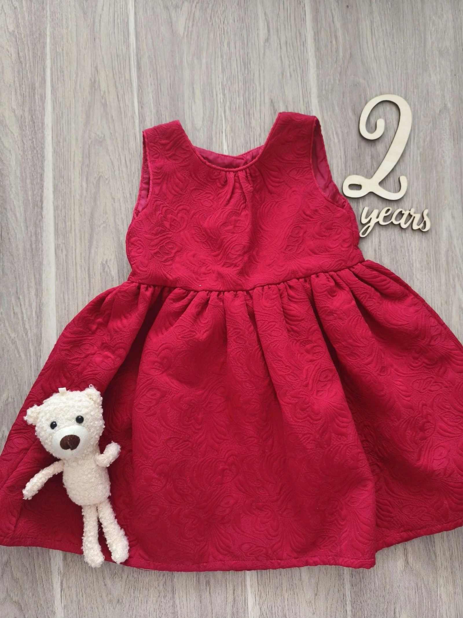 Magnifique Robe de cérémonie 2 ans 